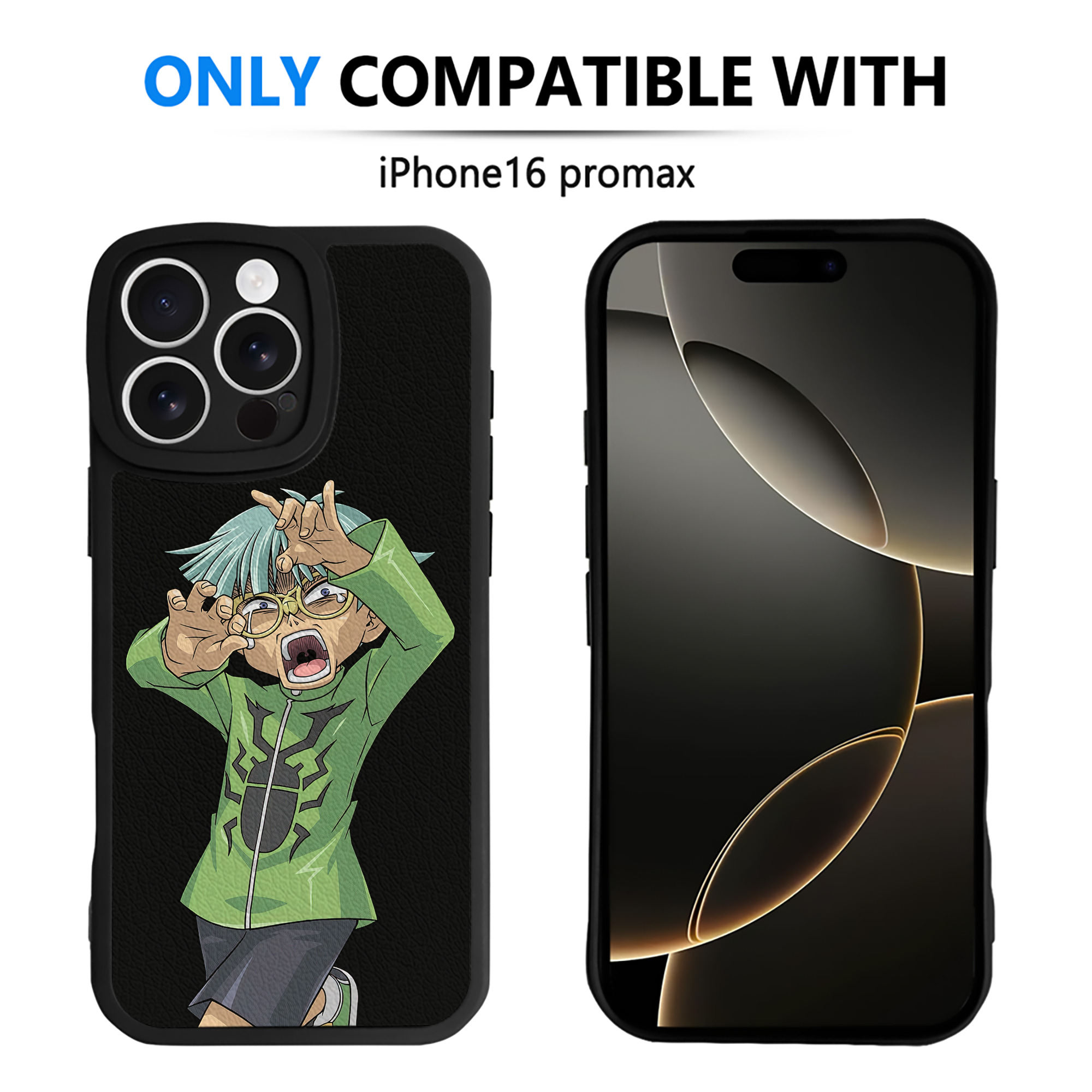 遊☆戯☆王 Yu-Gi-Oh! 【iPhone 16シリーズ対応】シリコンスマホケース（レザー調） 材質：シリコン